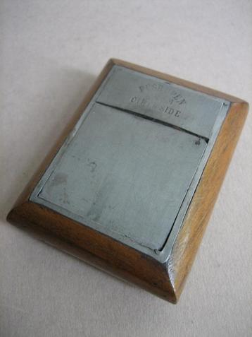Oude inktpot / reisinktpot / travel inkwell beschikbaar voor biedingen
