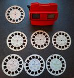 Vintage viewmaster GAF met 7 schijfjes, Ophalen of Verzenden, Gebruikt