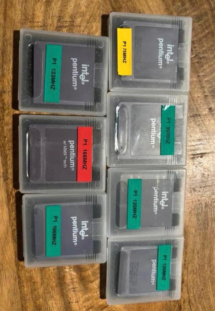Pentium 1 socket 7, Computers en Software, Vintage Computers, Ophalen of Verzenden