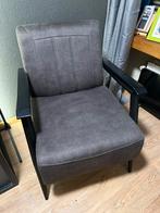 Twee mooie antraciet fauteuils MaxFurn lazer, Overige materialen, Minder dan 75 cm, Ophalen of Verzenden, Zo goed als nieuw