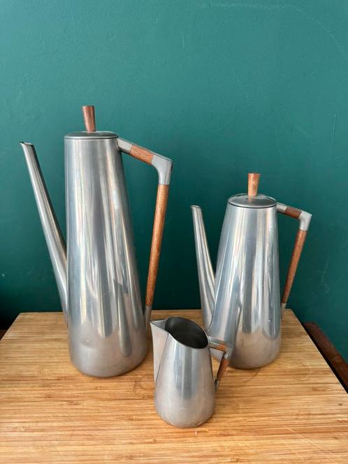 Vintage koffie stel, Antiek en Kunst, Antiek | Servies compleet, Verzenden