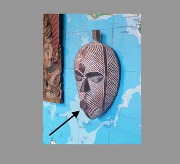 Songye / Songwe masker Congo (220227-03) beschikbaar voor biedingen