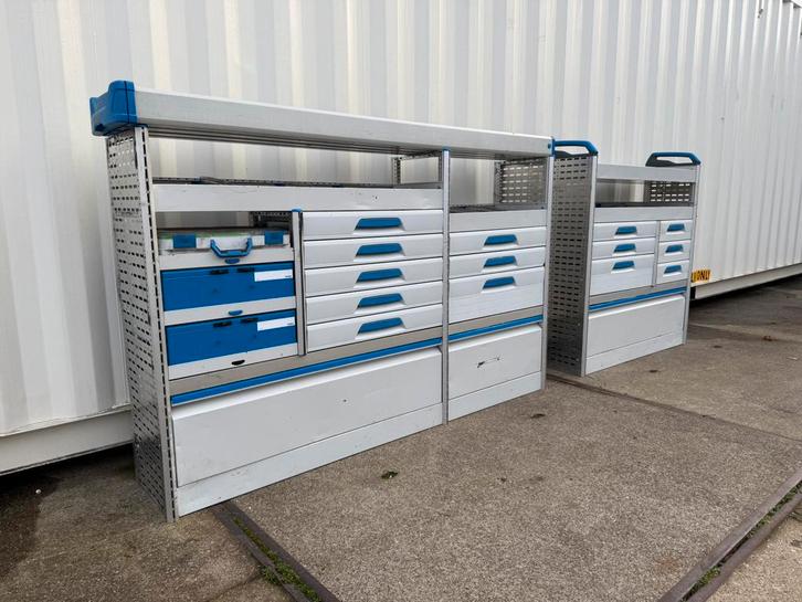 Nette set sortimo bedrijfswagen inrichting, Auto diversen, Auto-accessoires, Gebruikt, Ophalen