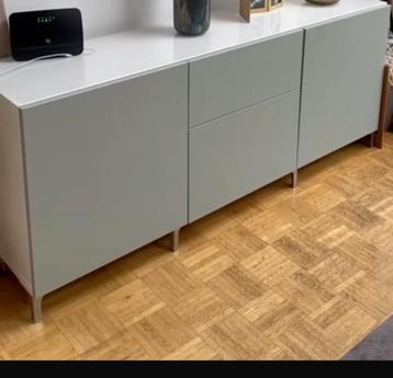 Ikea besta kast / dressoir met 2 deuren en 2 laden - afbeelding 4