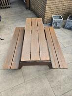 Kinder picknicktafel, Gebruikt, Rechthoekig, Hout, Ophalen
