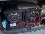 Gladen SQX 12 Woofers, XL250 C4 Versterker & Kabels, Ophalen, Gebruikt