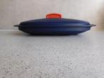 Tupperware Serveer Schaal 400 ml. Indigo Rood, Ophalen of Verzenden, Zo goed als nieuw, Rood, Schaal