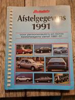 autodata 1981 1991, Gelezen, Ophalen of Verzenden