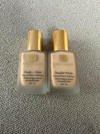 2x Estee lauder double wear foundation 1W2 SAND NIEUW!!, Verzenden, Nieuw, Beige, Gehele gezicht