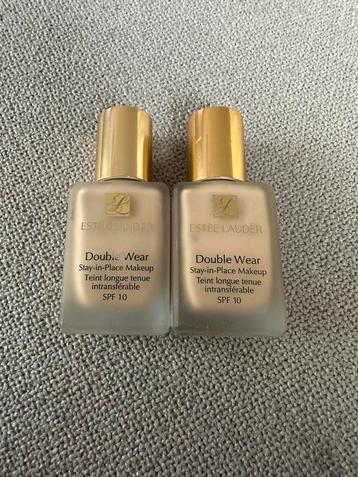 2x Estee lauder double wear foundation 1W2 SAND NIEUW!! beschikbaar voor biedingen