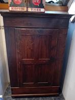 Antieke Eendeurskast - Grootmoeders Tijd,uitneembaar., Antiek en Kunst, Ophalen