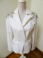 H11 DISHE apart nieuw jeans jasje wit maat XL = 38 Ned, Maat 38/40 (M), Dishe, Wit, Nieuw