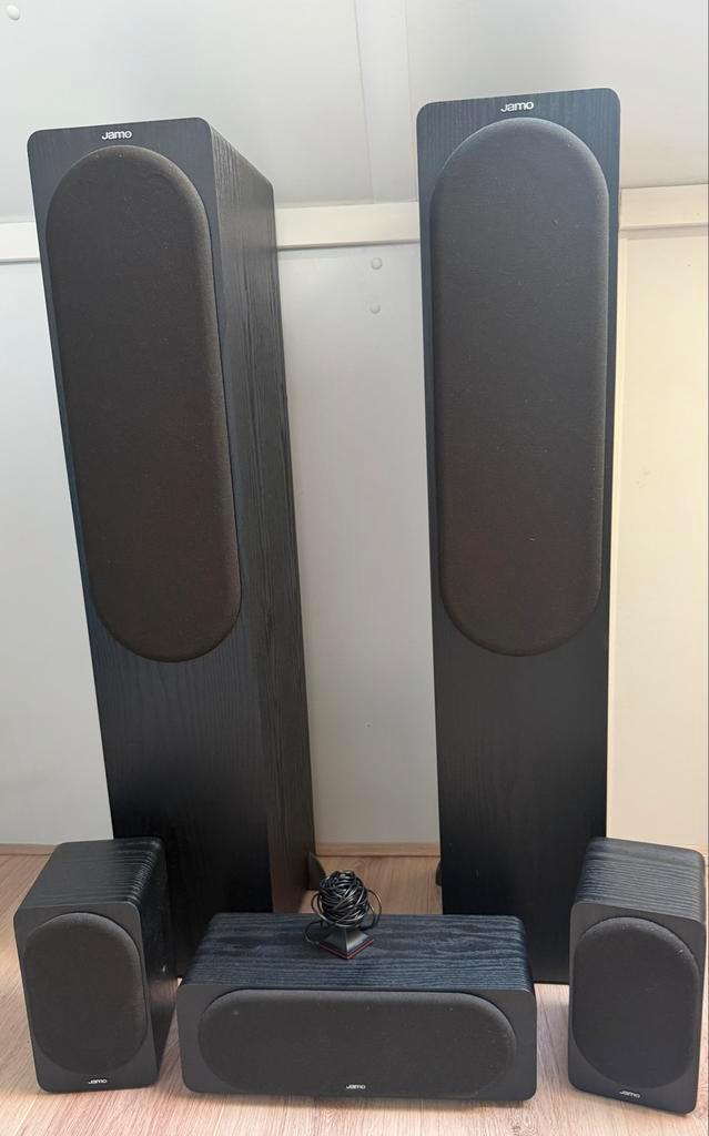 Jamo S420 5.0 Home Cinema Speakerset, Audio, Tv en Foto, Home Cinema-sets, Gebruikt, Overige spelers, 5.1-systeem, 70 watt of meer