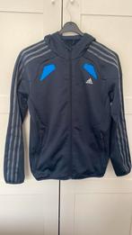 Trainingsjack adidas maat 164, Blauw, Ophalen of Verzenden, Adidas, Voetbal