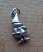 zilveren vintage bedel kabouter [888], Sieraden, Tassen en Uiterlijk, Bedels, Overige merken, Verzenden, Zo goed als nieuw, 1 bedel