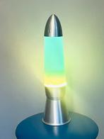 Lava lamp - vintage 1970 1980 - groen - tafellamp, Ophalen of Verzenden, Zo goed als nieuw, Glas, Minder dan 50 cm