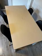 Kuip stoeltjes + tafel, Huis en Inrichting, Stoelen, Gebruikt, Twee, Zwart, Industrieel