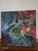 Kleurig, Antiek en Kunst, Kunst | Schilderijen | Abstract, Ophalen of Verzenden
