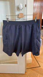 Sportbroek kort adidas studio maat 7 XL blauw polyester, Fitness, Blauw, Maat 56/58 (XL), Ophalen of Verzenden