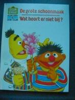 sesamstraat--de grote schoonmaak--wat hoort er niet bij, Ophalen of Verzenden, Zo goed als nieuw, Non-fictie