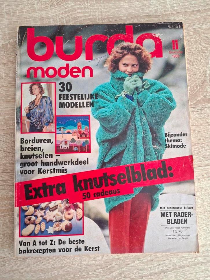 Burda november 1985, Hobby en Vrije tijd, Kledingpatronen, Vrouw, Ophalen of Verzenden