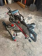 Bosch afkortzaag met onderstel, Doe-het-zelf en Verbouw, Gereedschap | Zaagmachines, Ophalen, Gebruikt, Afkortzaag, 30 tot 70 mm