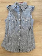 Stretchy mouwloos shirt van Jo en Co maat 40, Maat 38/40 (M), Blauw, Jo & Co, Ophalen of Verzenden