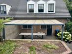 Terrasoverkapping Gebruikt - Antraciet 600 x 425, Tuin en Terras, Palen, Balken en Planken, Ophalen, Gebruikt, 250 cm of meer