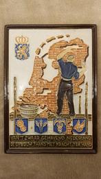 De Metselaar | De Porceleyne Fles | cloisonné, Antiek en Kunst, Antiek | Wandborden en Tegels, Ophalen of Verzenden