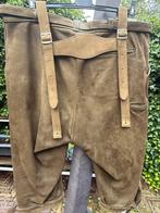 Lederhosen, hertenleer (Hirschleder), zeldzaam., Kleding | Heren, Ophalen of Verzenden, Gedragen