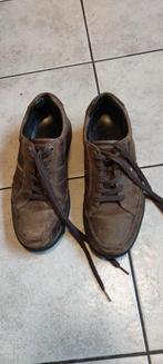 ECCO gemeleerd bruin leer Veterschoenen maat 44, Ophalen of Verzenden