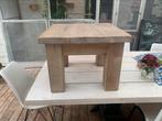 Salon tafels, Huis en Inrichting, Tafels | Bijzettafels, 45 tot 60 cm, Vierkant, Zo goed als nieuw, 55 tot 75 cm