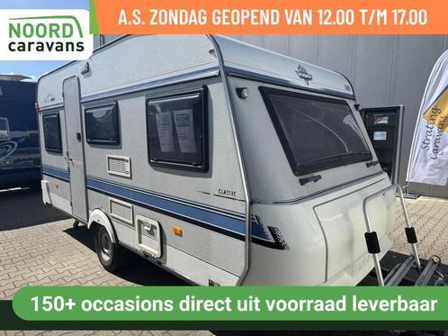 Hobby 420 CLASSIC, VOORTENT NETTE CARAVAN! MEENEEMPRIJS!, Caravans en Kamperen, Caravans, Bedrijf, 750 - 1000 kg, Hobby