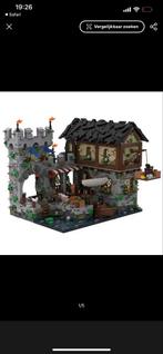 Lego Middeleeuws Marktplaats Kasteel, Kinderen en Baby's, Speelgoed | Duplo en Lego, Ophalen of Verzenden, Zo goed als nieuw, Complete set