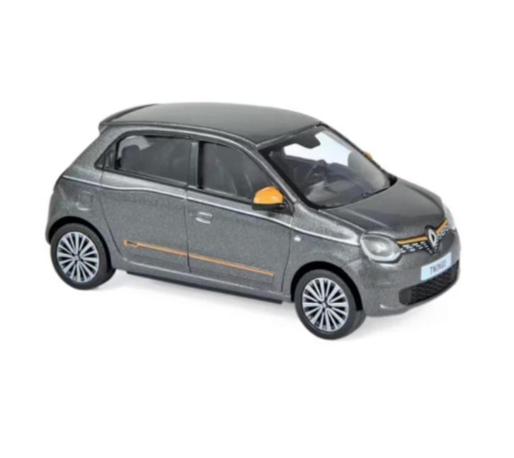 RENAULT TWINGO 2019 Grijs / Oranje 1/43 Norev ref: 517418, Hobby en Vrije tijd, Modelauto's | 1:43, Nieuw, Auto, Norev, Verzenden