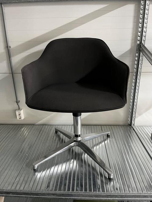 Vitra Softshell stoel, Huis en Inrichting, Stoelen, Gebruikt, Eén, Stof, Grijs, Ophalen
