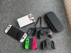Nintendo switch oled met extra’s, Spelcomputers en Games, Spelcomputers | Nintendo Switch, Ophalen of Verzenden, Zo goed als nieuw