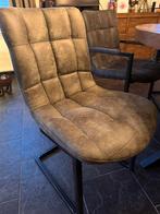 Alcamara groen zwart vitage metaal, Huis en Inrichting, Ophalen, Twee, Overige kleuren, Nieuw