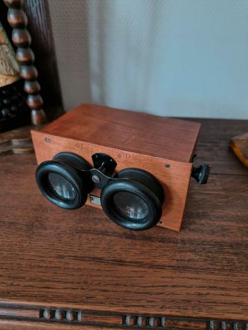 Antieke Unis France stereokijker/stereoscoop beschikbaar voor biedingen