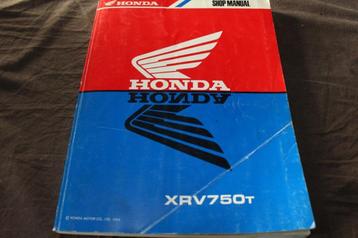 Honda XRV750 T 1995  Africa twin motorcycle shop manual  XRV beschikbaar voor biedingen
