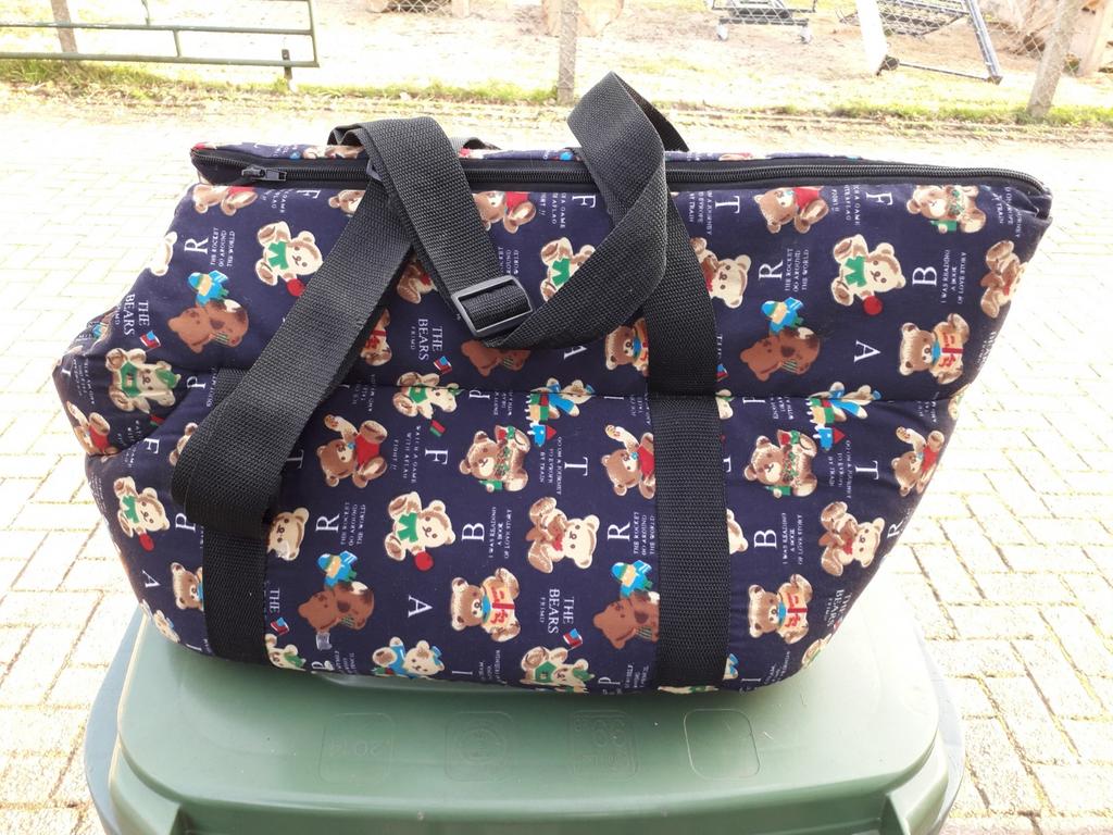 Beertje draagtas met rits voor hondjes, Ophalen, Nieuw