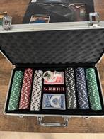 Pokerset in koffer - Nieuwstaat!, Drie of vier spelers, Ophalen, Nieuw