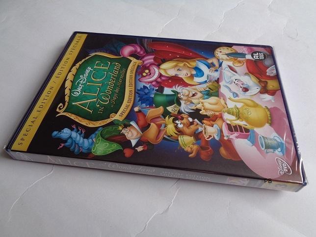Walt Disney Classic Alice in Wonderland (Rugnummer 13), Cd's en Dvd's, Dvd's | Tekenfilms en Animatie, Zo goed als nieuw, Amerikaans