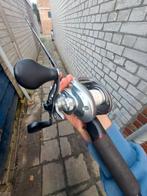 Baitcaster set, Watersport en Boten, Hengelsport | Roofvissen, Ophalen of Verzenden, Gebruikt, Werphengel