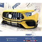 W177 A45 A45S AMG BUMPER A KLASSE 2024 VOORBUMPER GEEL COMPL, Gebruikt, -, Voor, Ophalen of Verzenden