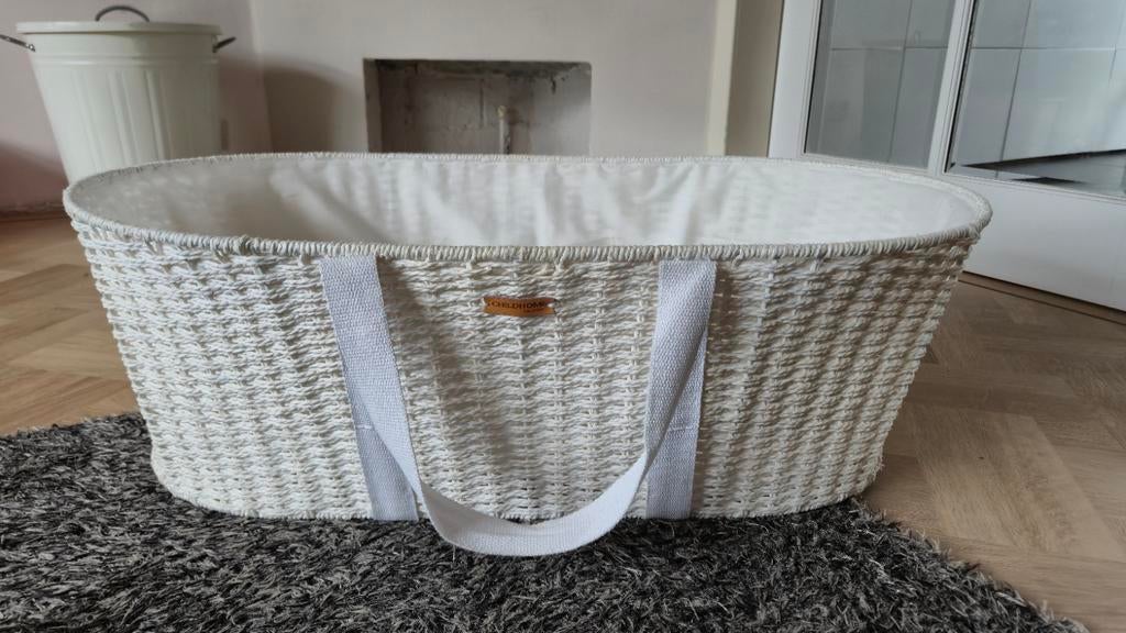 Childhome Mozesmand incl matrasje en incl 2 hoezen, Ophalen, Gebruikt, Childhome