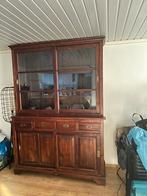 Koloniale buffetkast, Ophalen, 200 cm of meer, Teakhout, Zo goed als nieuw