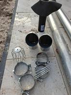 Zinken regenpijpen 90mm lengte 3 meter., Ophalen, 2 tot 4 meter, Nieuw, Zink