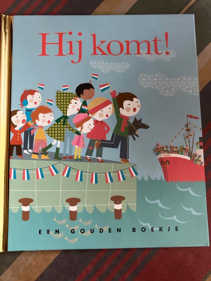 Hij Komt! Gouden Boekje Sinterklaas, Boeken, Kinderboeken | Baby's en Peuters, Nieuw, 3 tot 4 jaar, Ophalen of Verzenden