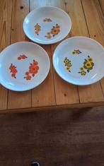 💐3 DIEPE BORDEN VAN ARCOPAL LOTUS ZELDZAAM, Ophalen of Verzenden
